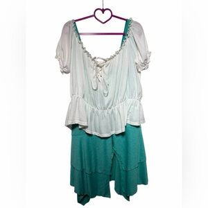 Rosegal NWT Style Your Curves 2-Piece Layered Tunic Set – Size 5X